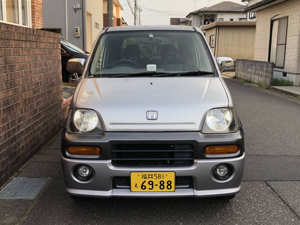 ★個人出品★平成11年 ホンダ Z ターボ 4WD 660 車検受けたて 令和8年3月 実走108500㌔ モデューロ純正フルエアロ 走行中DVD可の画像4