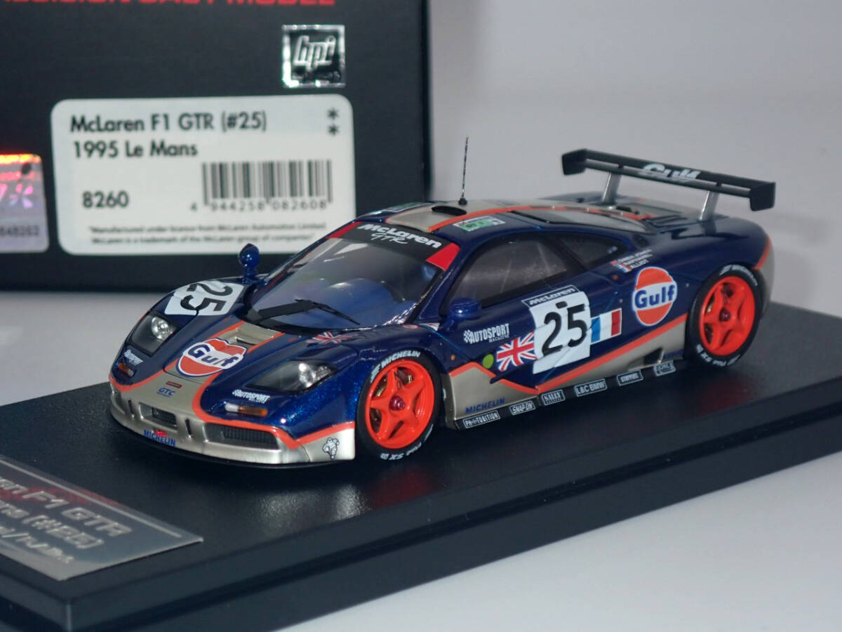 HPI racing 1/43 マクラーレン Mclaren F1 GTR #25 1995 Le Mans Gulf Racing 8260 - hpi・racing HPI racing 1/43 マクラーレン Mclaren F1 GTR #25 1995 Le Mans Gulf Racing 8260 - hpi・racing