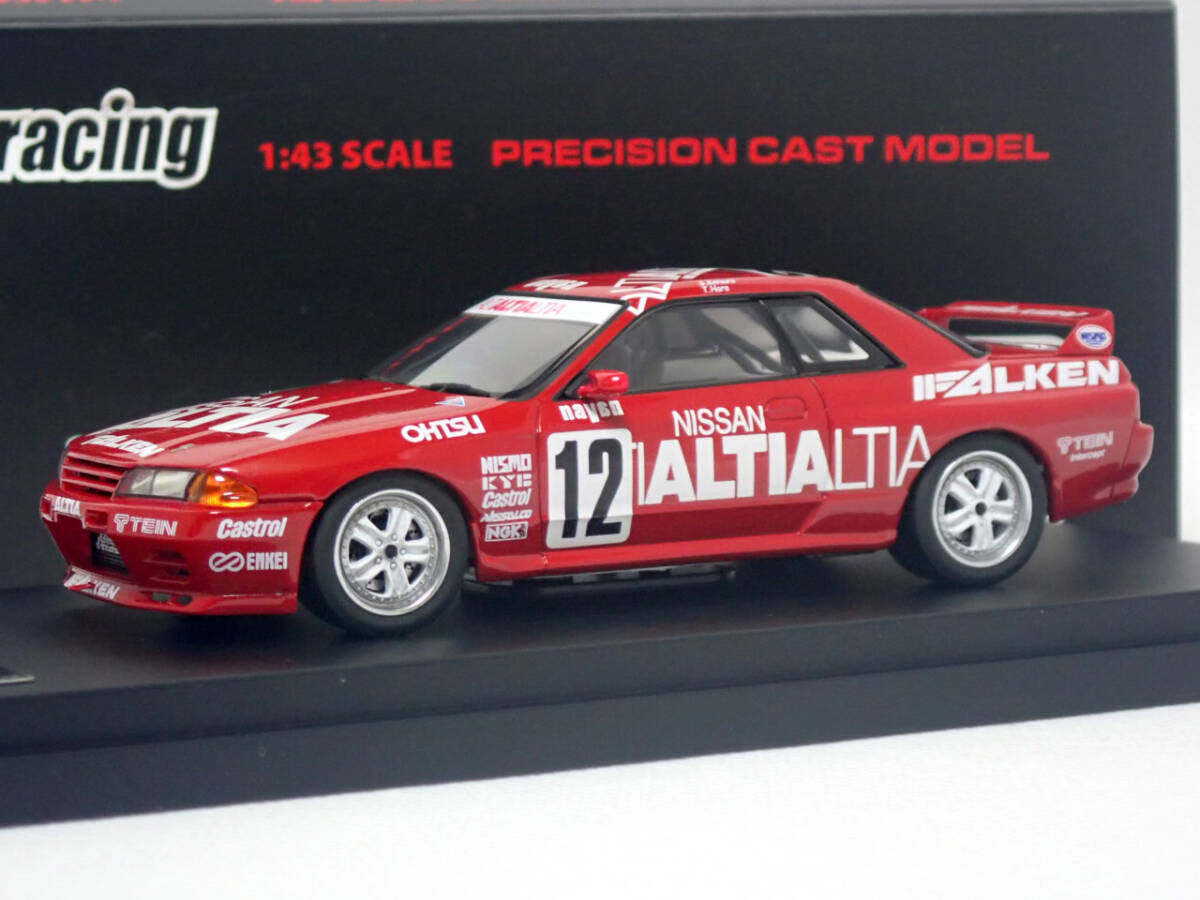 HPI racing 1/43 ALTIA FALKEN アルティア ファルケン SKYLINE スカイライン GT-R R32 #12 1992 N1 8138_画像1