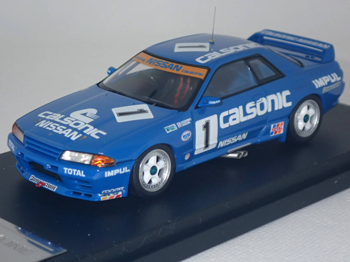 HPI racing 1/43 R32 GT-R カルソニック CALSONIC スカイライン SKYLINE 1991 JTC #1 8086_画像1