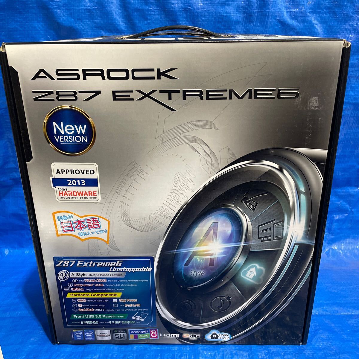 【ジャンク品】ASROCK Z87 EXTREME6 動作未確認 M120_画像1