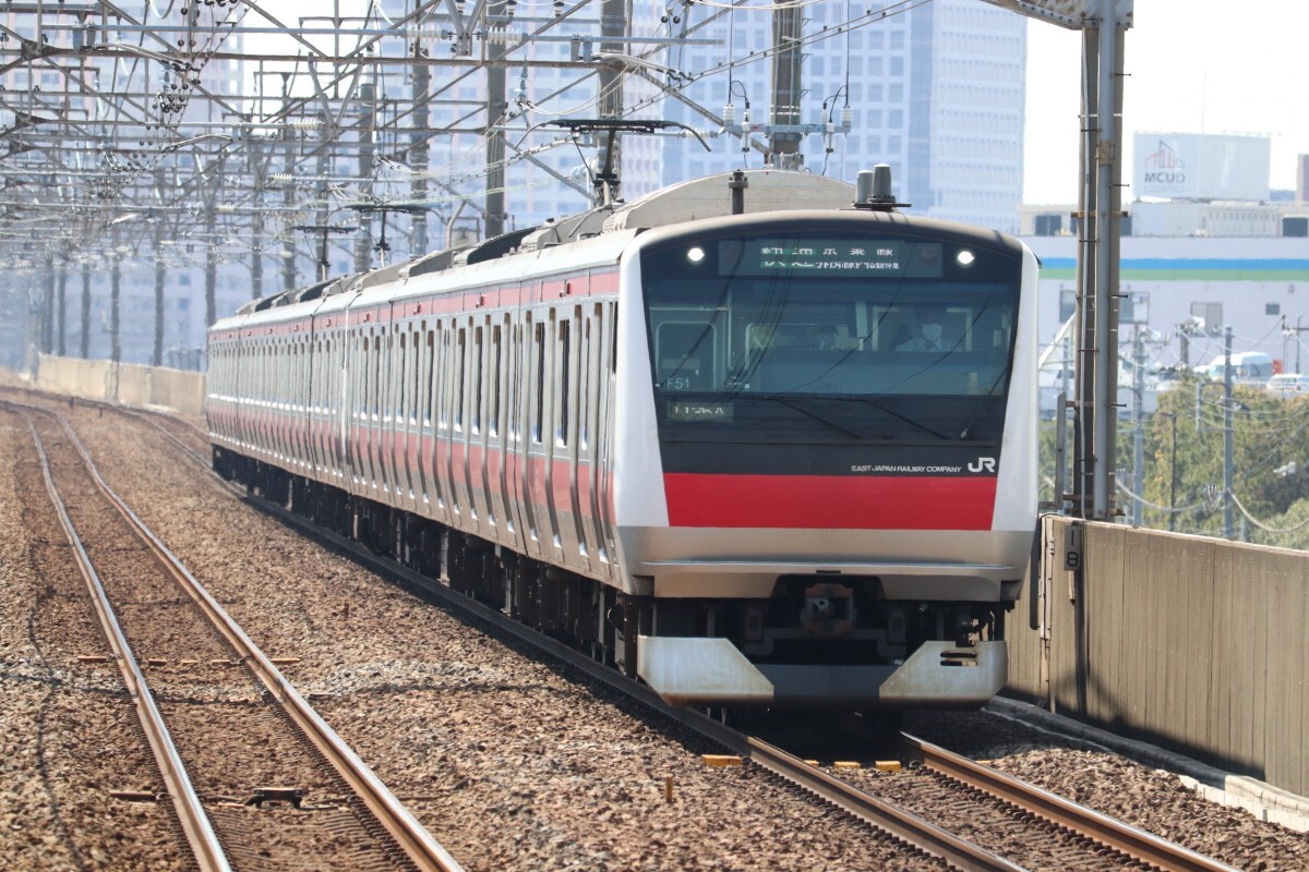 D25 JR京葉線 E233系 ケヨF51 鉄道写真の画像1