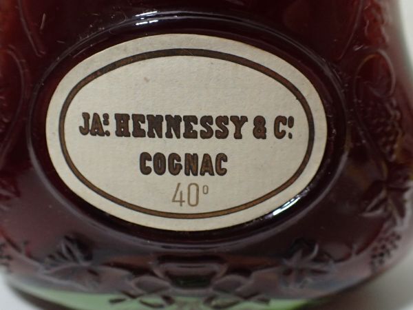 豊G157/8J●JA’S HENNESSY ＆Co X.O COGNAC 0.7L 40% ヘネシー コニャック ブランデー 古酒未開栓●_画像5