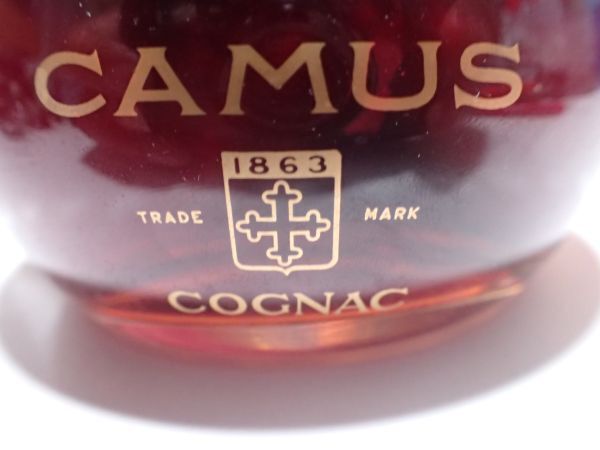 豊G699/8B◆CAMUS カミュ カラフェ Baccarat バカラボトル コニャック 40% 700ml 古酒未開栓◆の画像6