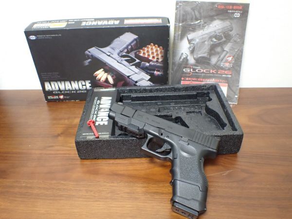 G789/8A◆東京マルイ ADVANCE GLOCK 26 AUSTRIA ガスガン ブローバック 良品◆_画像2