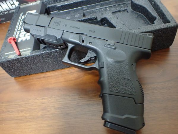 G789/8A◆東京マルイ ADVANCE GLOCK 26 AUSTRIA ガスガン ブローバック 良品◆_画像3