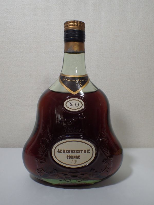 豊G157/8J●JA’S HENNESSY ＆Co X.O COGNAC 0.7L 40% ヘネシー コニャック ブランデー 古酒未開栓●_画像1