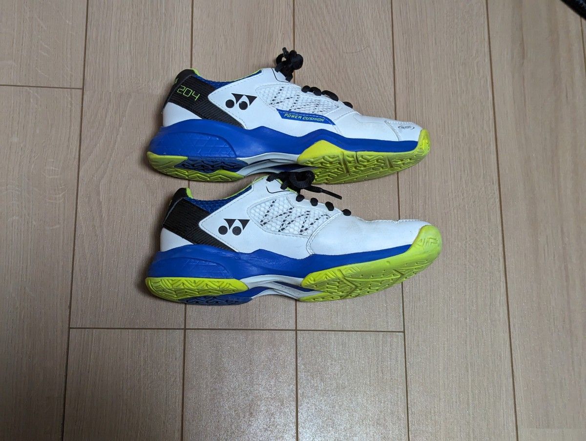 (中古品)ヨネックス(YONEX) テニスシューズ オールコート パワークッション204 サイズ22.5