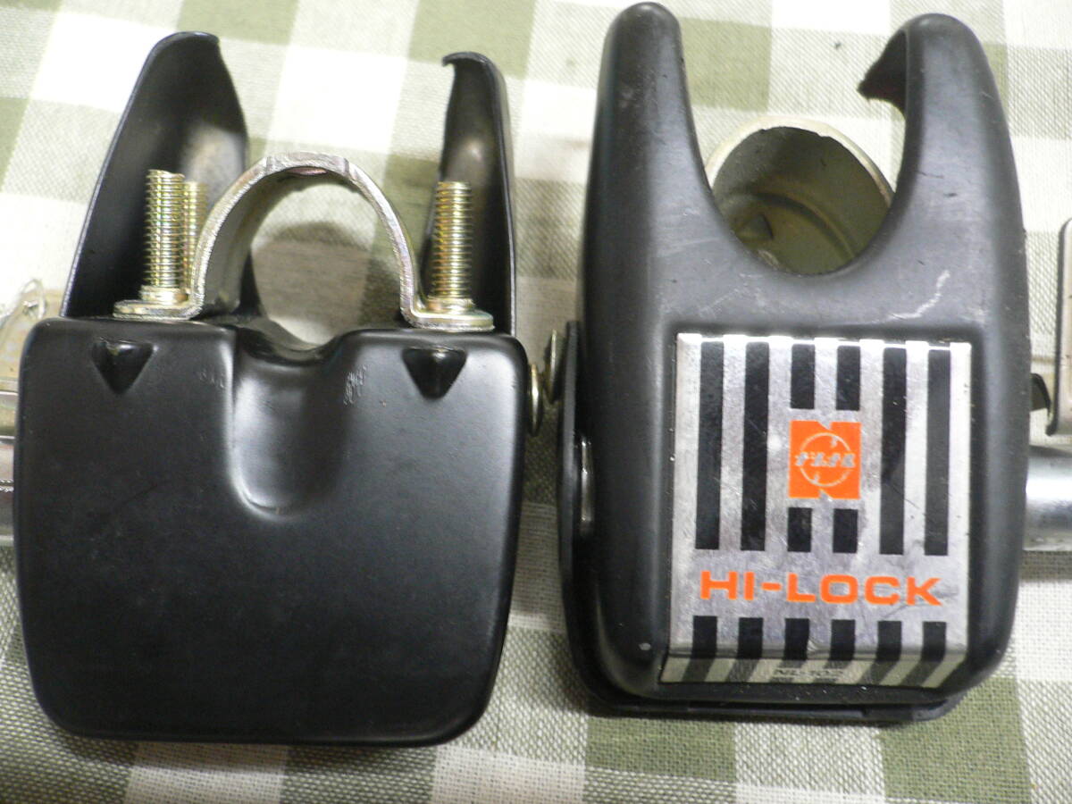 昭和レトロ ナショナル 自転車 錠 鍵 NL102 3個組 デッドストック 1970Sの画像3