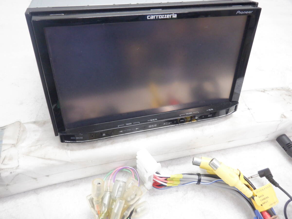 即決 カロッツェリア carrozzeria AVIC-MRZ06 2DIN メモリー ナビ ワンセグTV/DVD-V/CD/Bluetooth/SD/ 地図 2013年 /14【6-7785】84327の画像2