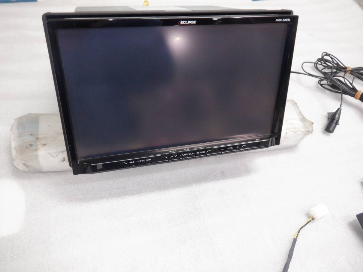 イクリプス ECLIPSE AVN-ZX03i 9インチ メモリー ナビ 地図 2016年 SD/DVD/地上デジタルTV/Wi-Fi WVGA /14【6-10189】84399の画像6