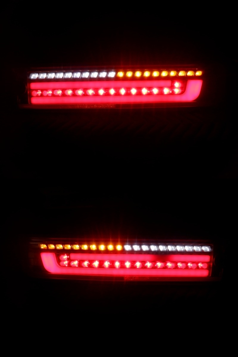 H25年 S331V ハイゼット バン CLターボ 社外 REIZ LED テール ライト ランプ レンズ 左右 + フィニッシャー/16【6-8062】83959_画像9