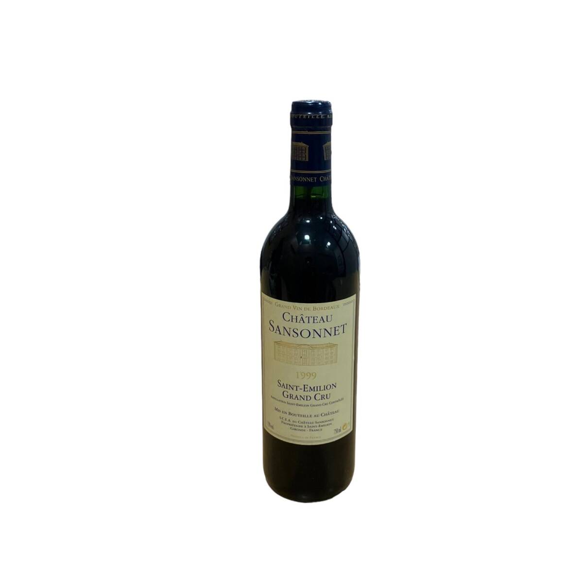 ★1円シャトー・サンソネ1999年ワイン Chateau Sansonnet Saint-Emilion 未開栓の画像1