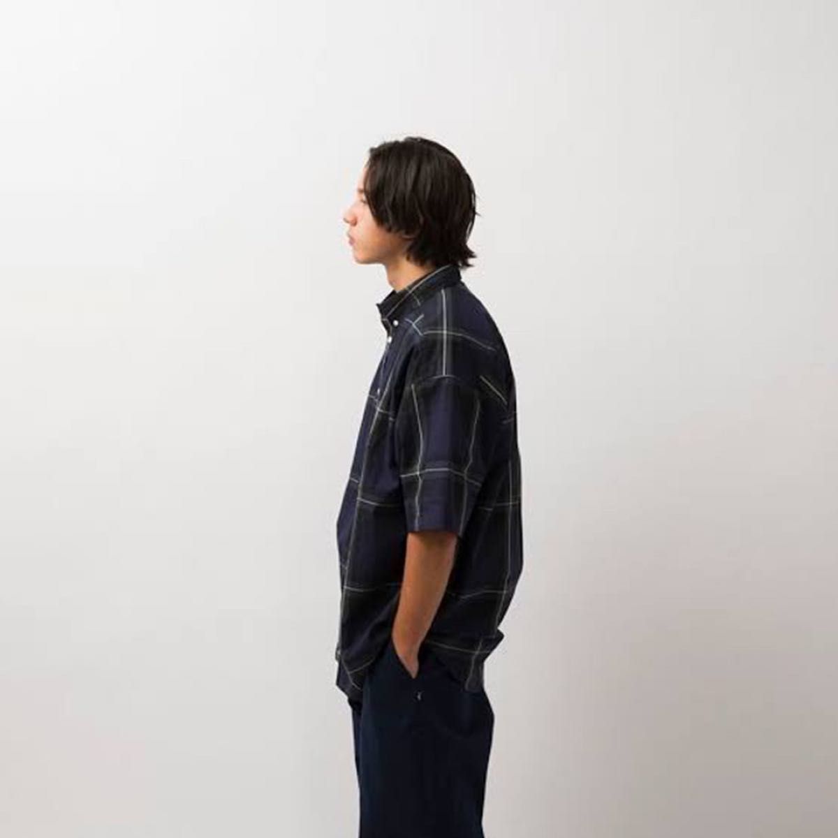 DESCENDANT ブラックチノ サイズ3 日本製 22SS DESCENDANT BLACKWATCH SHIRT|Yahoo!フリマ(旧PayPayフリマ)