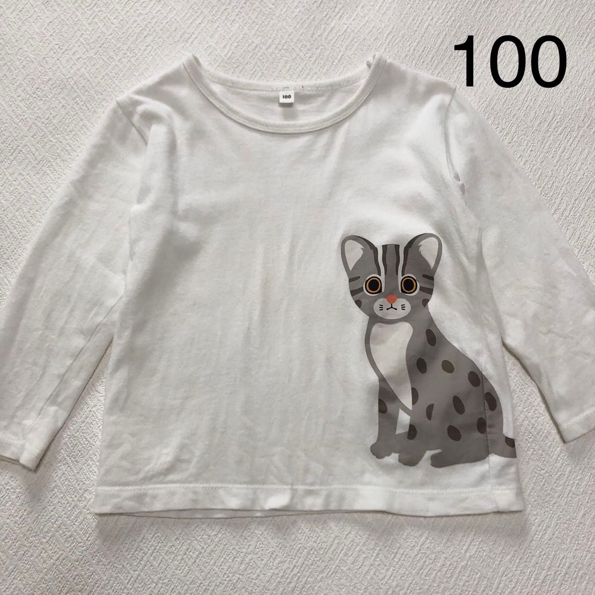 無印良品　ロンＴ　100  長袖 Tシャツ