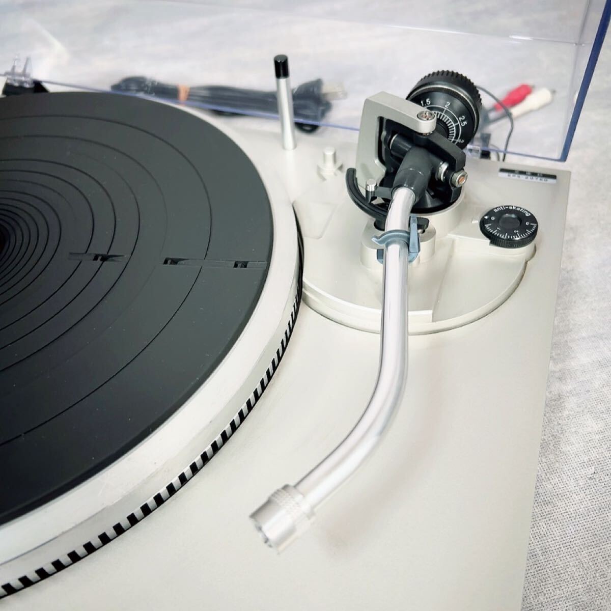 Z017 Technics SL-Q33 ターンテーブル レコードプレーヤー_画像6