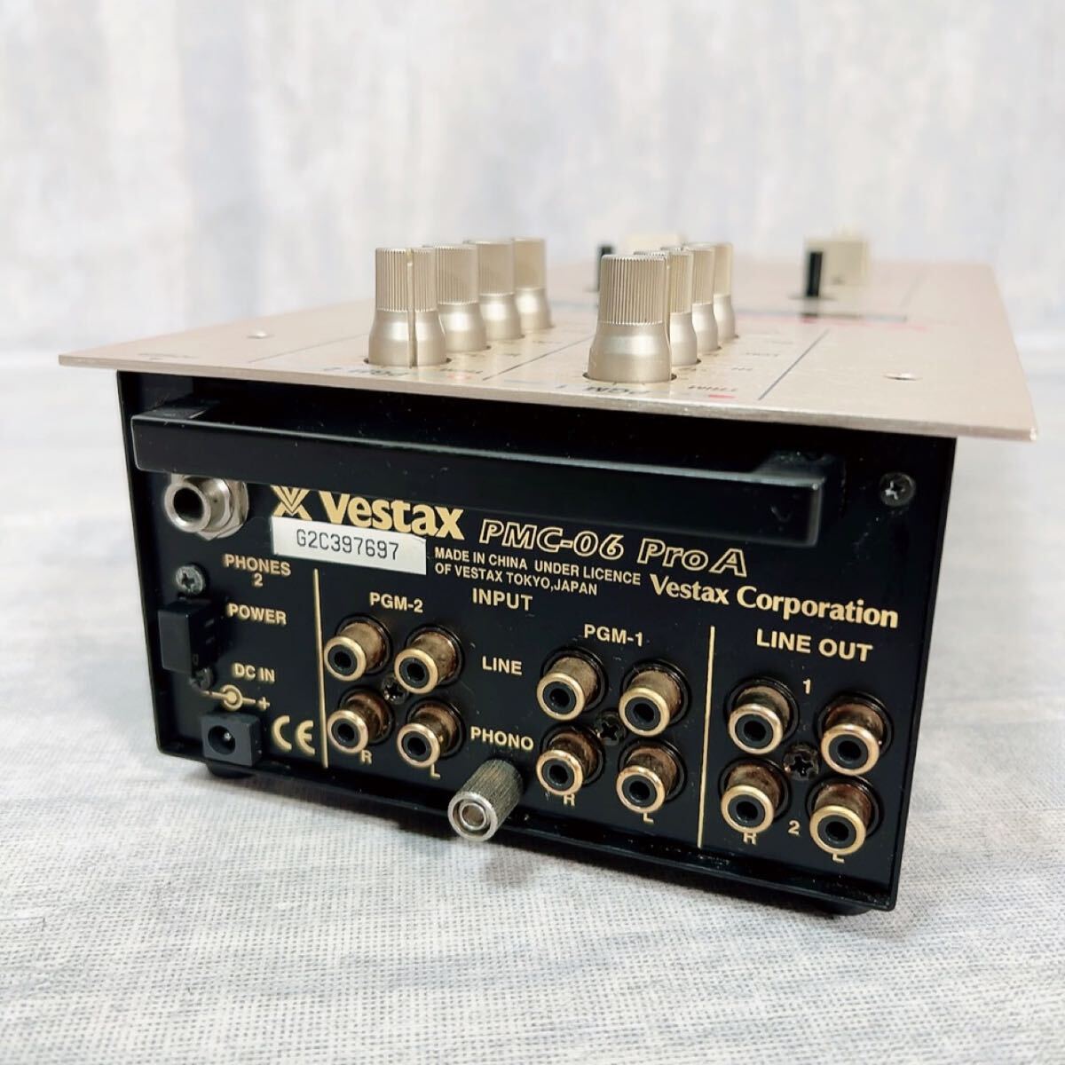 Z040 名機 VESTAX PMC-06 ProA DJ機材 アナログミキサーの画像8