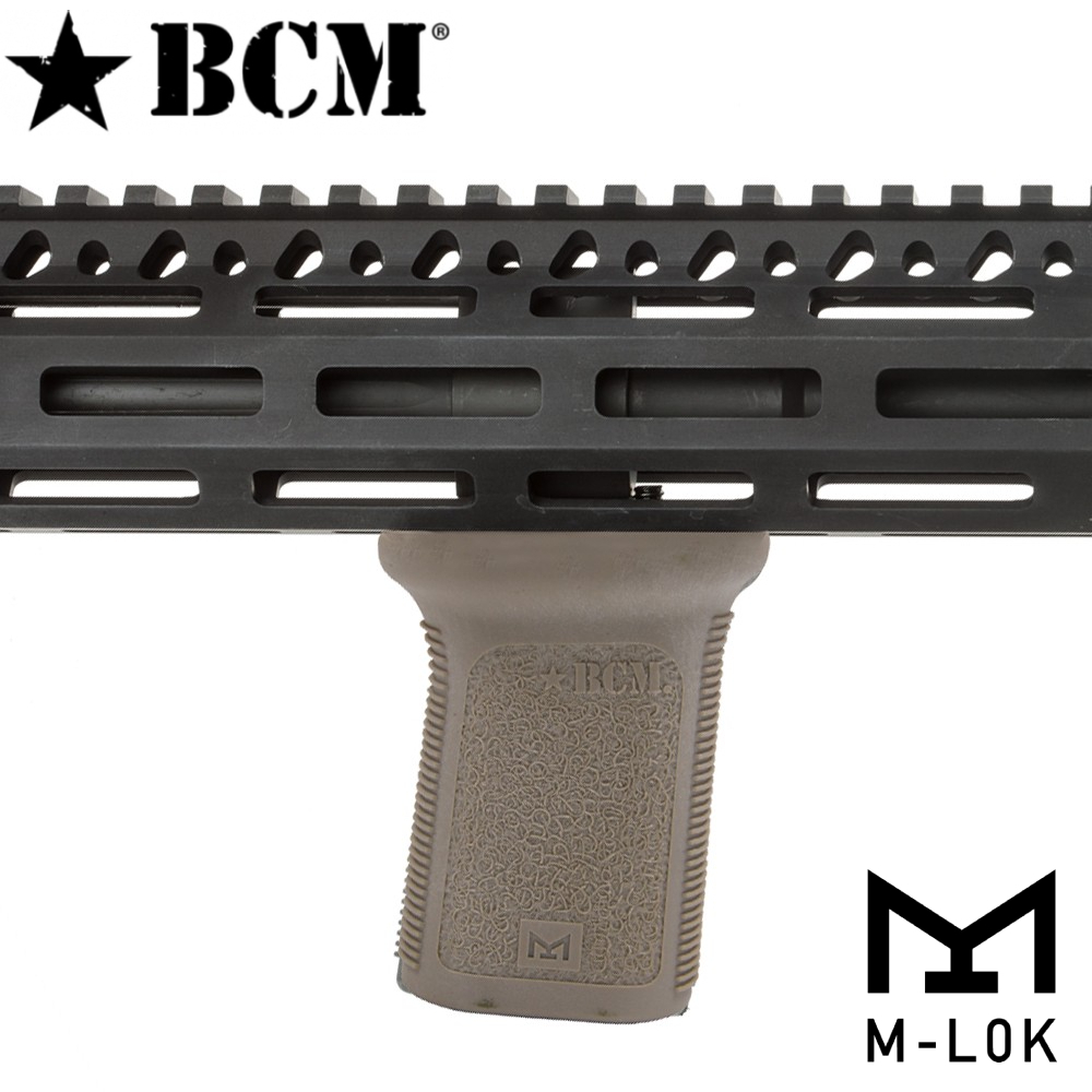 BCM バーティカルフォアグリップ M-LOK用 Vertical Grip Mod.3 [ フラットダークアース ] 米国製_画像1