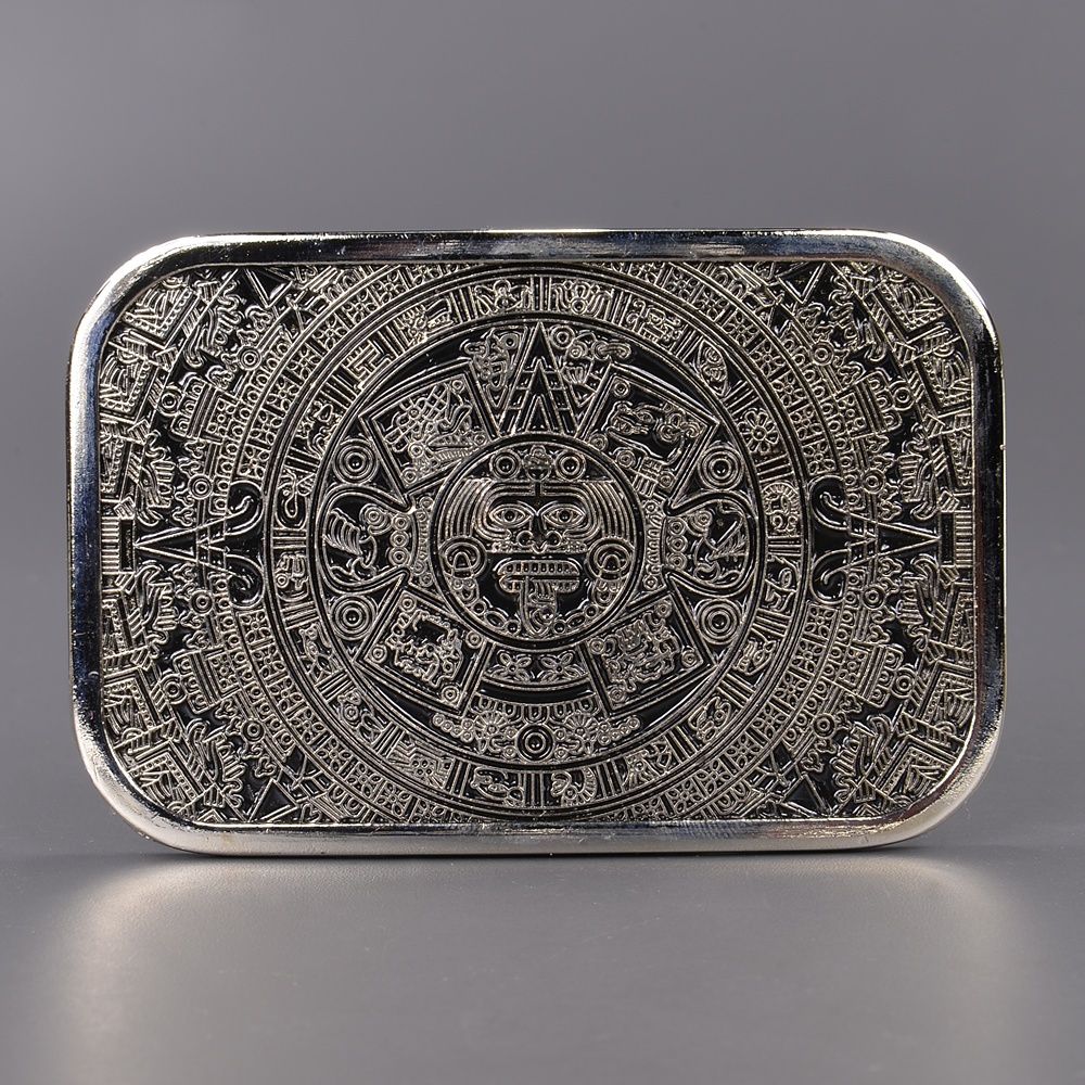 ベルトバックル 太陽の石 Aztec Mayan 1319 ベルト用バックル アメリカンバックル USAバックル BUCKLE_画像1