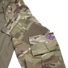 イギリス軍放出品 コンバットシャツ MTP迷彩 UBACS ジッパー付き [ 180/110 / 良い ] 長袖シャツ カモ_画像6