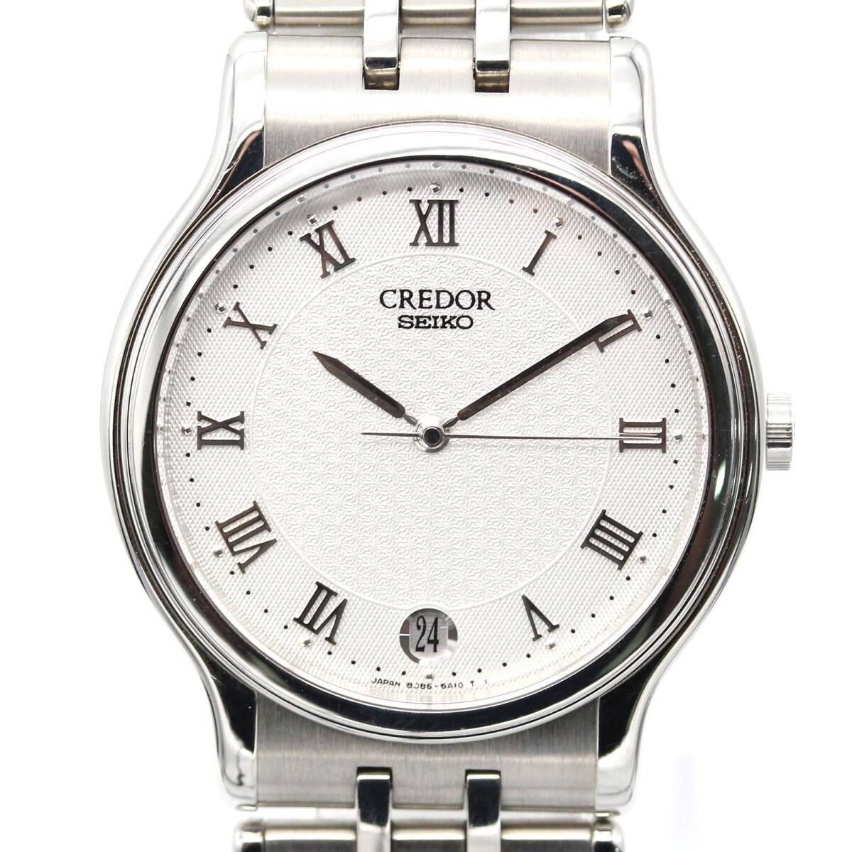 【美品】セイコー　クレドール　CREDOR　8J86-0A00　腕時計　ボーイズ　クォーツ　A03639_画像1