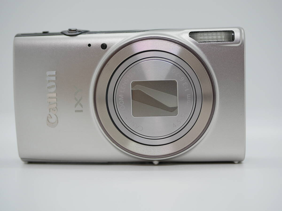 【美品】canon キヤノン IXY650 コンパクトデジタルカメラ シルバー #Ai242の画像2