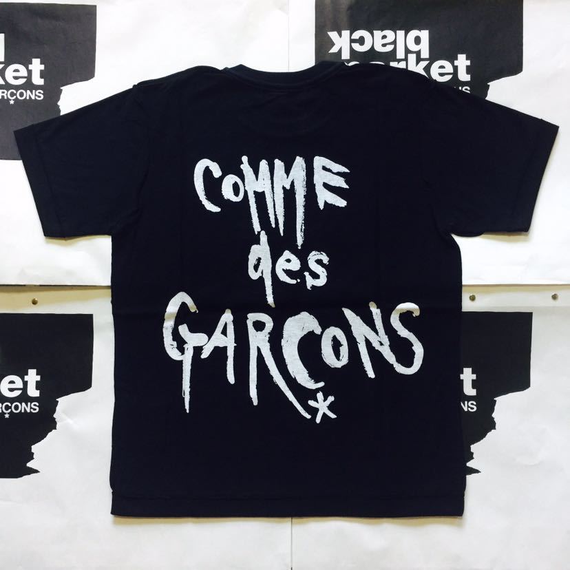 Chic Punk ブラックマーケットコムデギャルソン Mサイズ Tシャツ blackmarket COMME des GARCONS black  market ブラック マーケット 黒