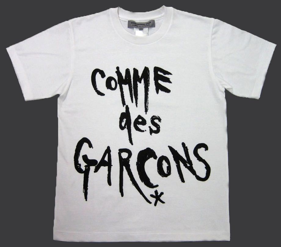 コムデギャルソン 伊勢丹新宿限定 COMME des GARCONS GOOD DESIGN SHOP グッドデザインショップ 復刻ロゴTシャツ 半袖Tシャツ Mサイズ 新品