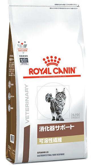 送料安！ 消化器サポート 可溶性 繊維 ４kg 正規品 猫用療法食 ロイヤルカナンの画像1