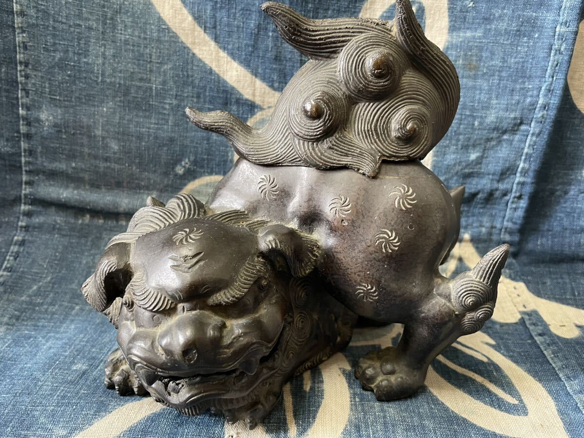 銅 真鍮 獅子香炉 - その他 銅 真鍮 獅子香炉 - その他