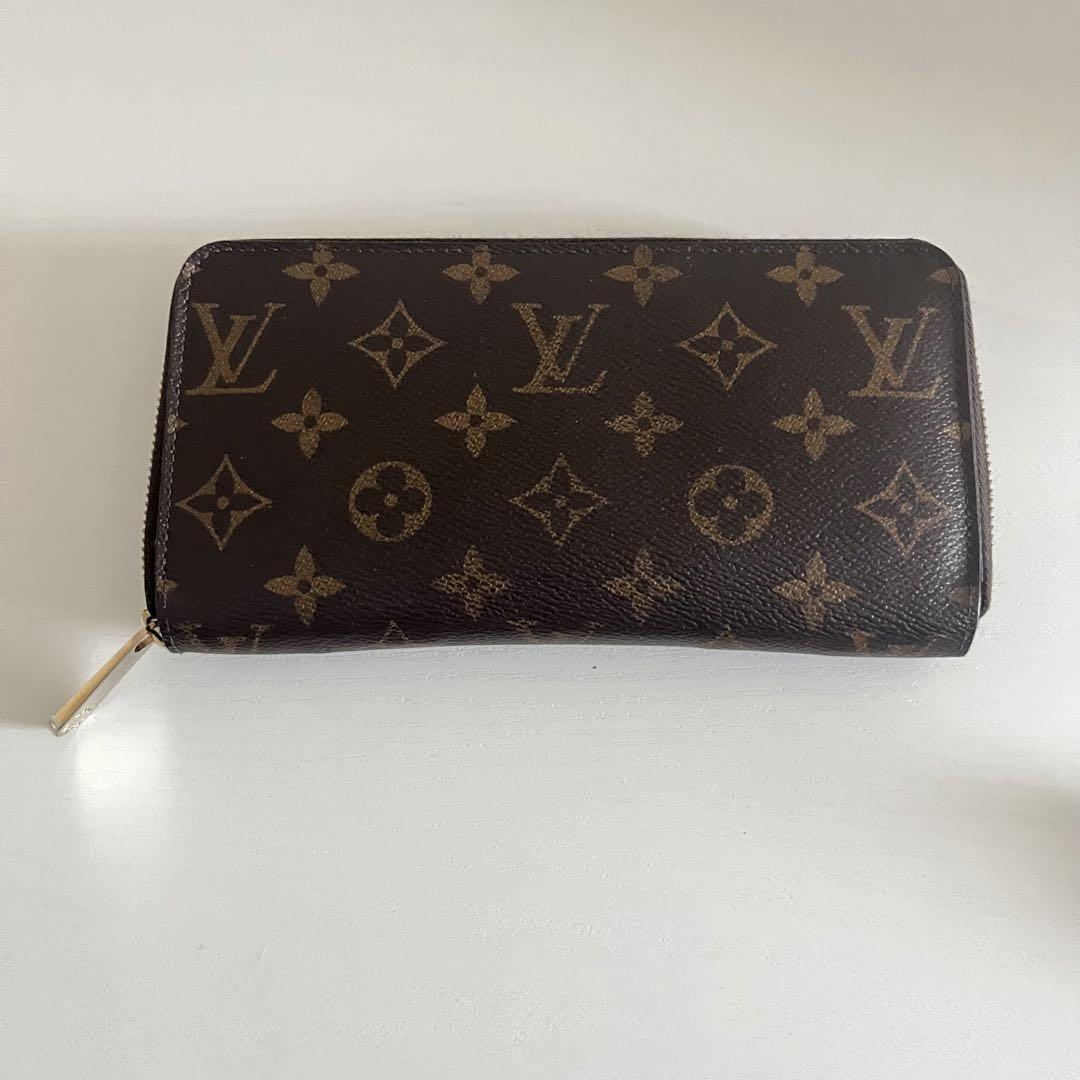 極美品 Louis Vuitton ジッピーウォレット モノグラム ラウンドファスナー 長財布 ルイヴィトン ユニセックス M42616_画像1