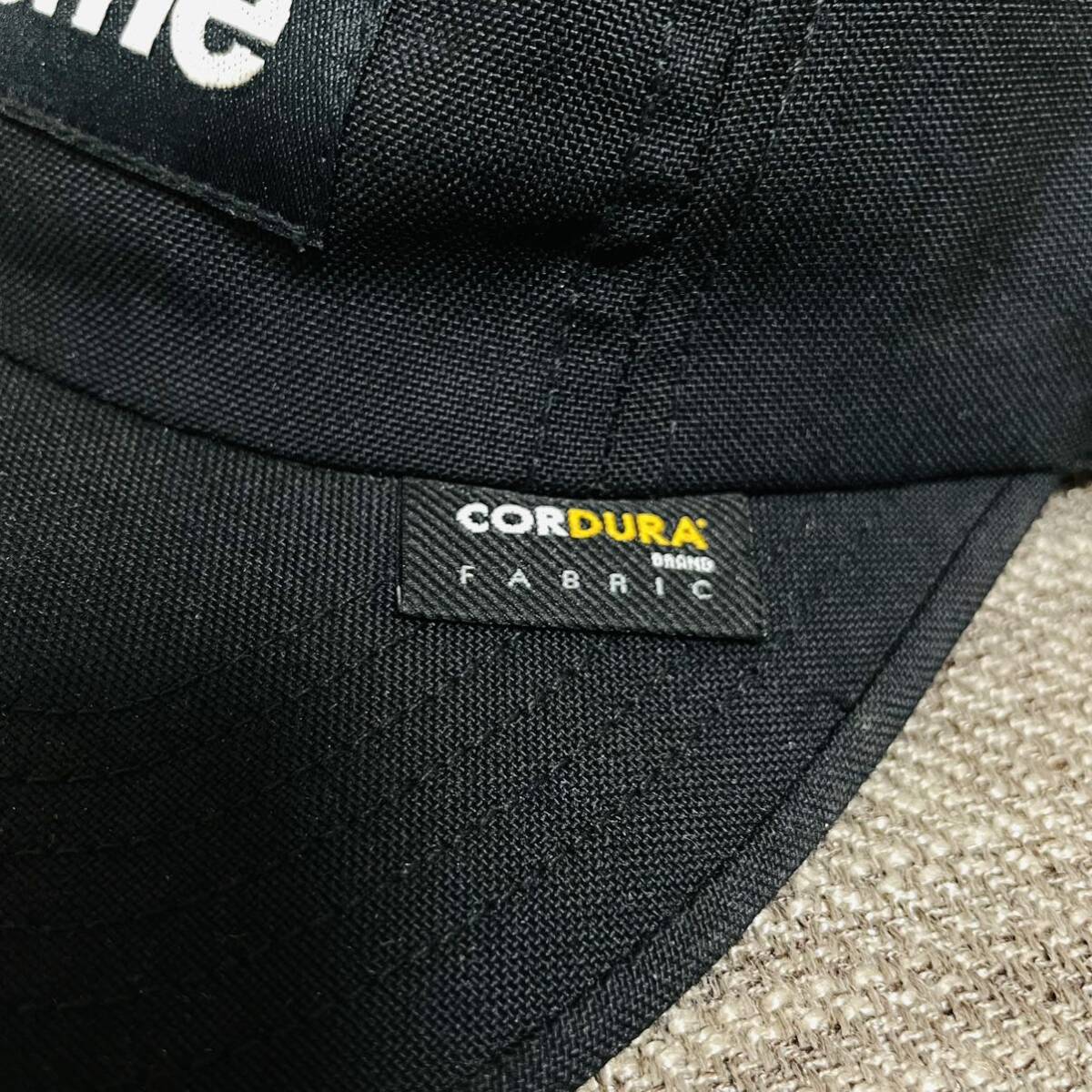 Supreme Cordura Camp Cap Black Free 18ss 2018年 ブラック コーデュラ キャンプ キャップ ボックスロゴ CORDURAの画像5