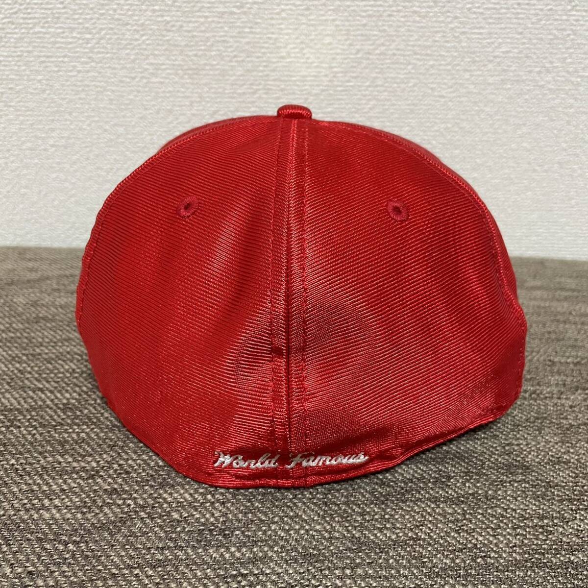 Supreme Dazzle Box Logo New Era Cap Red 57.7cm 7 1/4 16ss 2016年 赤 レッド ダズル ボックスロゴ ニューエラ キャップ_画像4