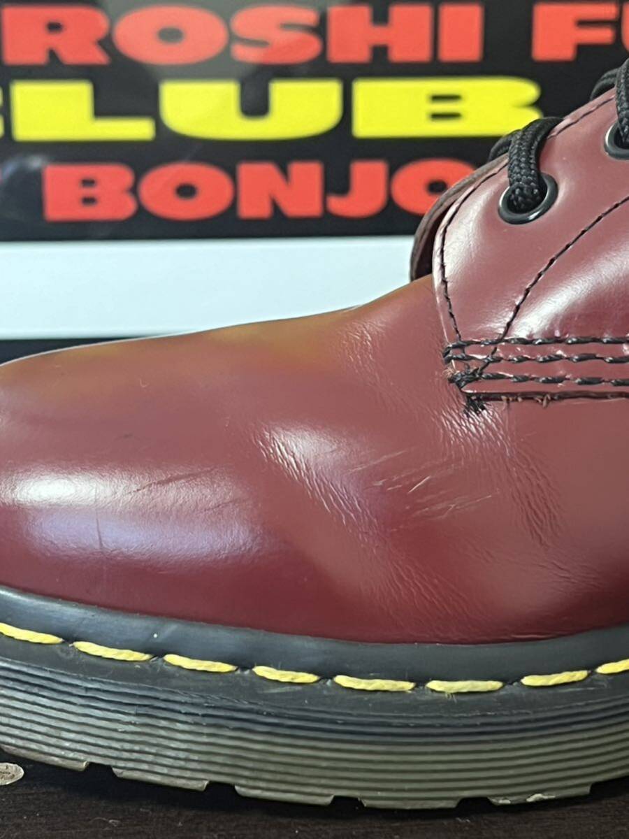 【Dr.Martens】10ホールブーツ チェリーレッド サイズUK8（27.0cm）ドクターマーチン 美品の画像7