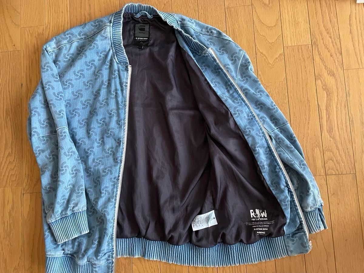 G-Star RAW ジースターロウ デニムジャケット フォー・ザ・オーシャンズ 希少品 XS