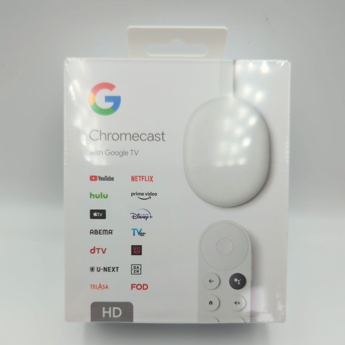 【新品 未使用】Google Chromecast with Google TV HD グーグル クロームキャスト ストリーミング GA03131-JP_画像1