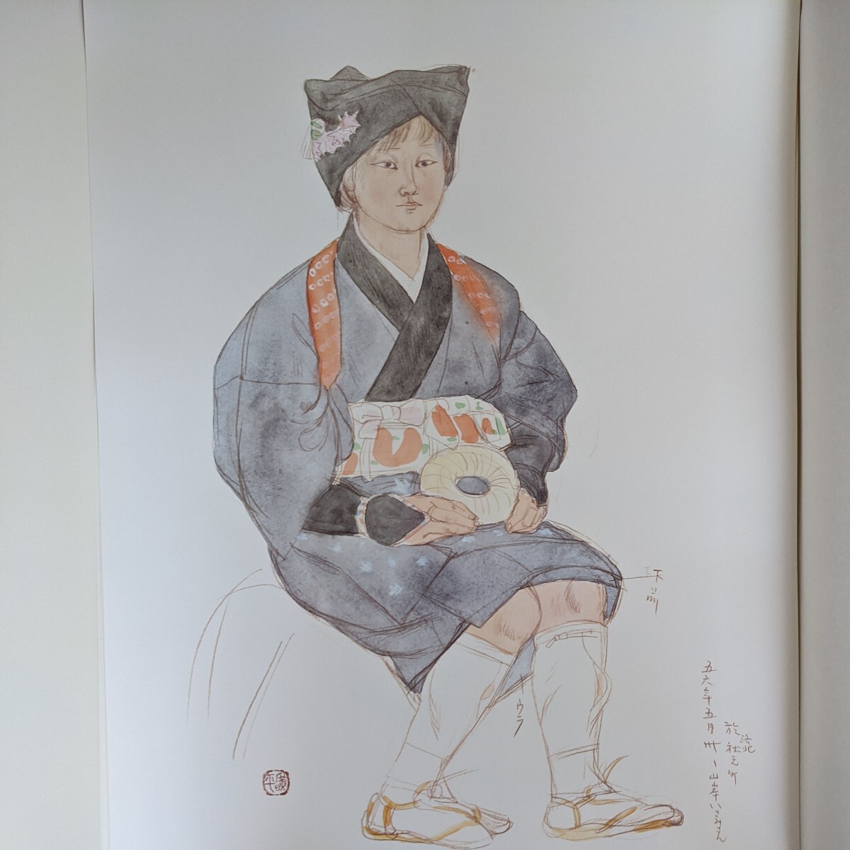 森田曠平素描集　女人讃歌　日本経済新聞社_画像5