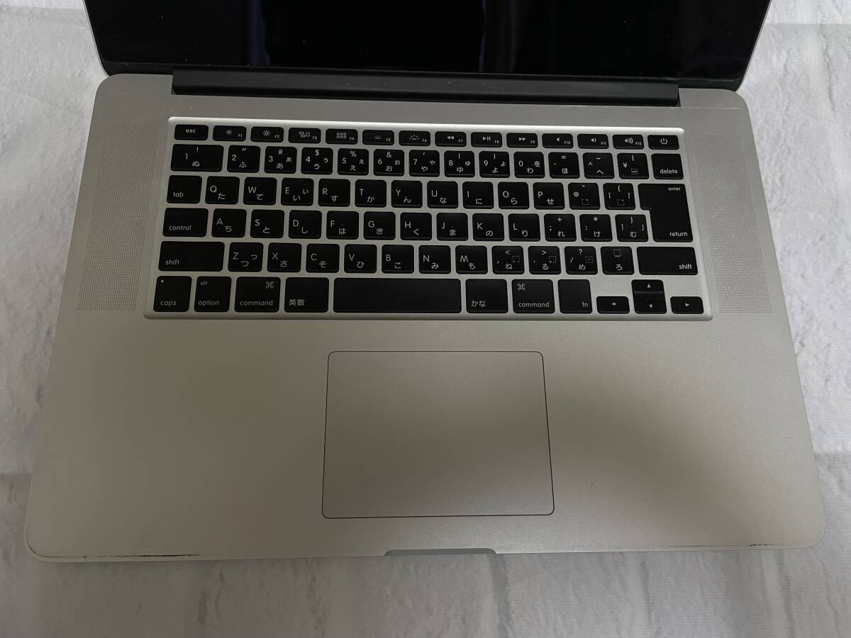 Apple MacBook Pro 15インチ mid2012 retina |core i7 /メモリ16GB/SDD 500GB ジャンク の画像4