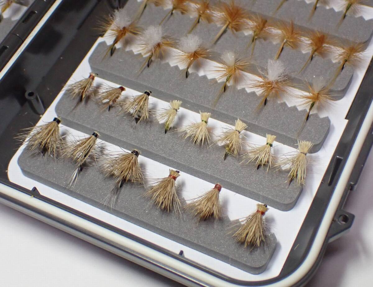 [ конечный продукт fly ] dry fly .C&F дизайн. вода устойчивый * fly кейс (M размер ). комплект ( б/у товар / не использовался товар )