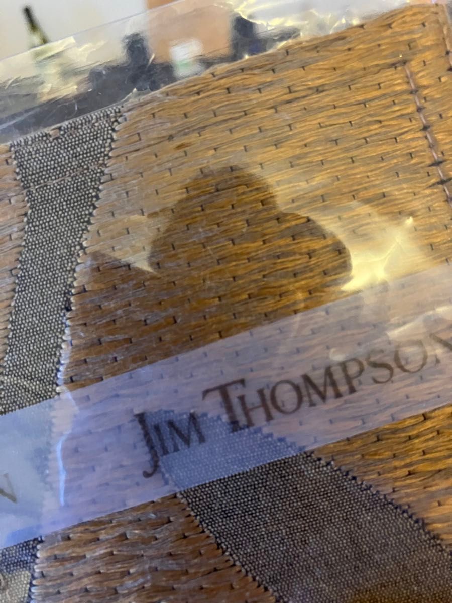 ジム・トンプソン　天然コースター2枚セット
