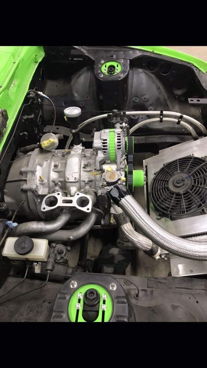 マツダ　13B ペリ　ロータリー　エンジン　Mazda 13B Rotary Peripheral Port Engine_画像10