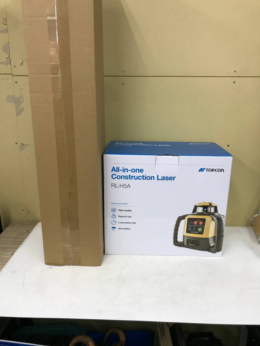 未使用品】☆TOPCON(トプコン) ローテティングレーザー(受光器LS 未使用品】☆TOPCON(トプコン) ローテティングレーザー(受光器LS