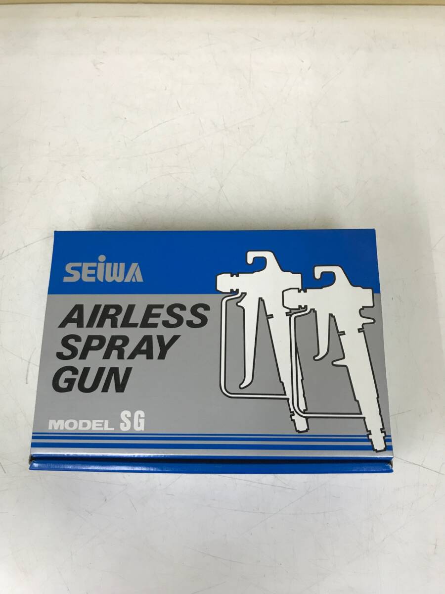 未使用品】☆SEIWA エアレススプレーガン SG-24V ITIKW3PSTBJ1 未使用品】☆SEIWA エアレススプレーガン SG-24V ITIKW3PSTBJ1
