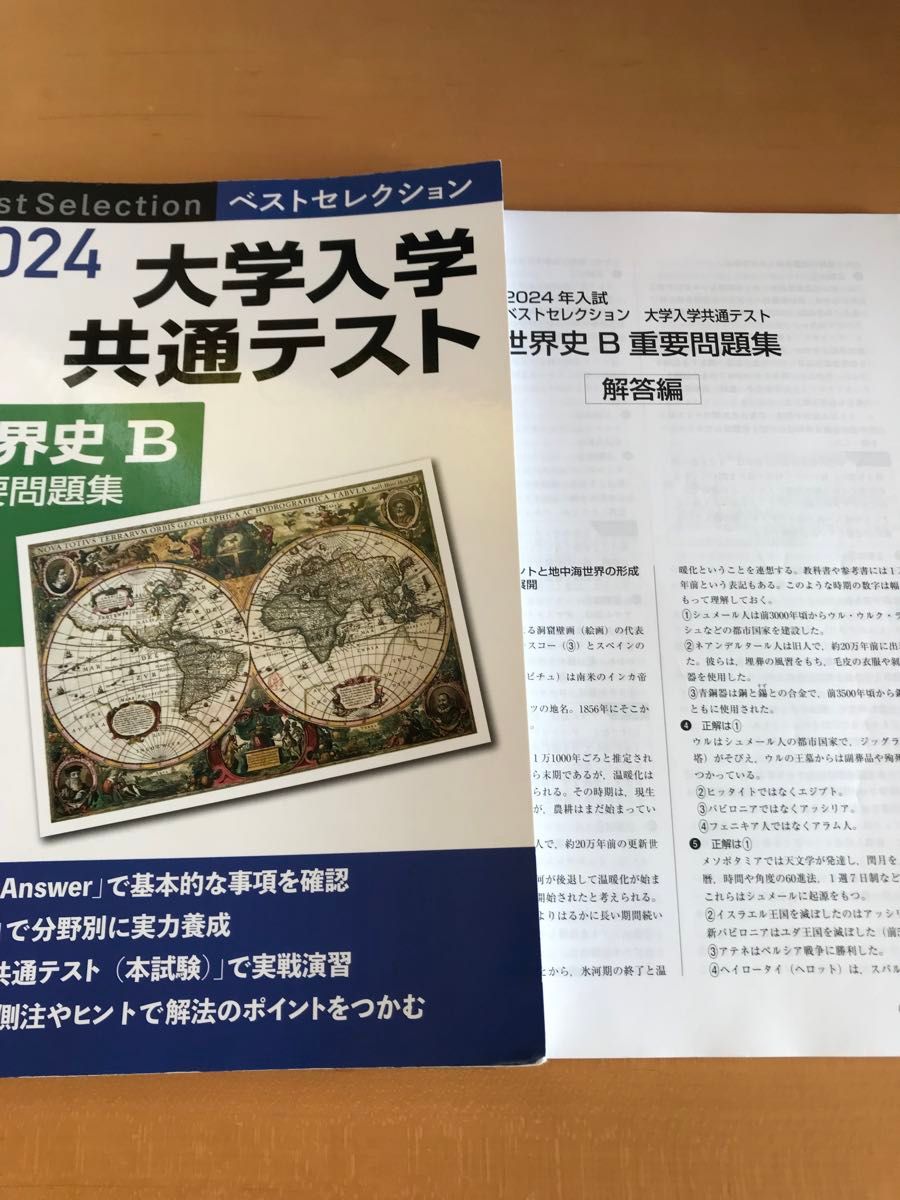 実教出版 2024 大学入学共通テキスト 世界史Ｂ