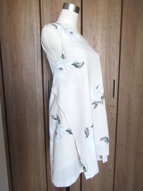  Snidel snidel * no sleeve floral print One-piece height 85.* postage 185 jpy 