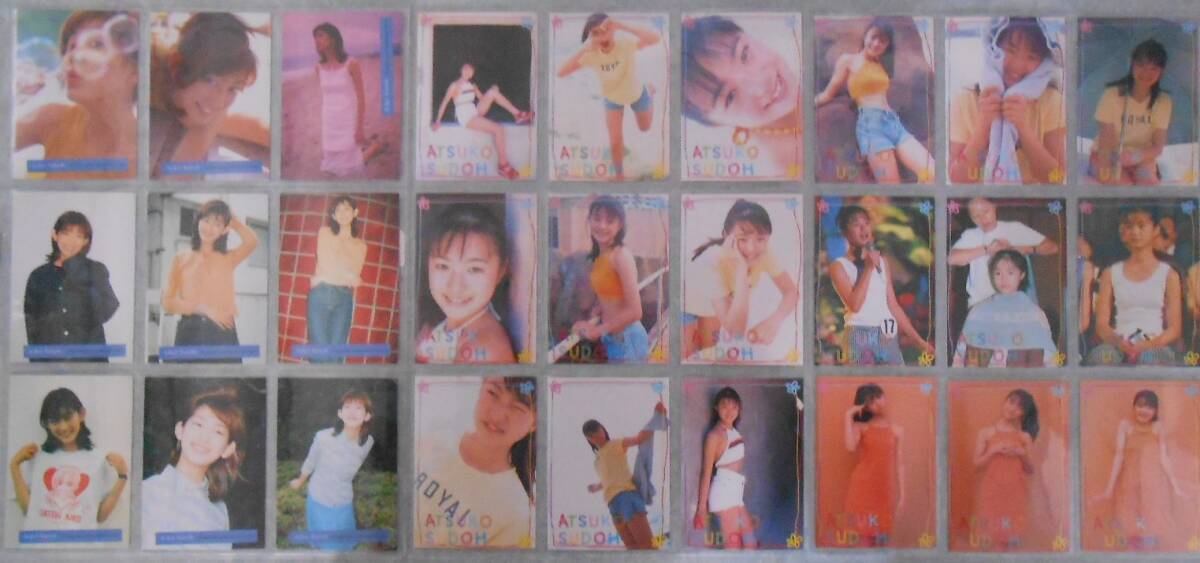 全日本国民的美少女コンテスト 1998 初版　トレーディングカード レギュラー&SP 合計１２４枚_画像4
