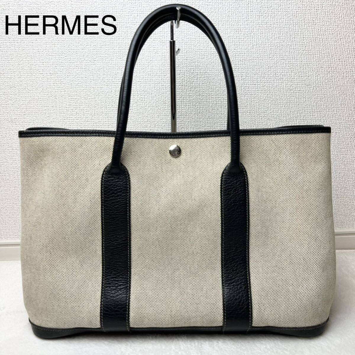 HERMES エルメス ガーデンパーティ PM トートバッグ _画像1