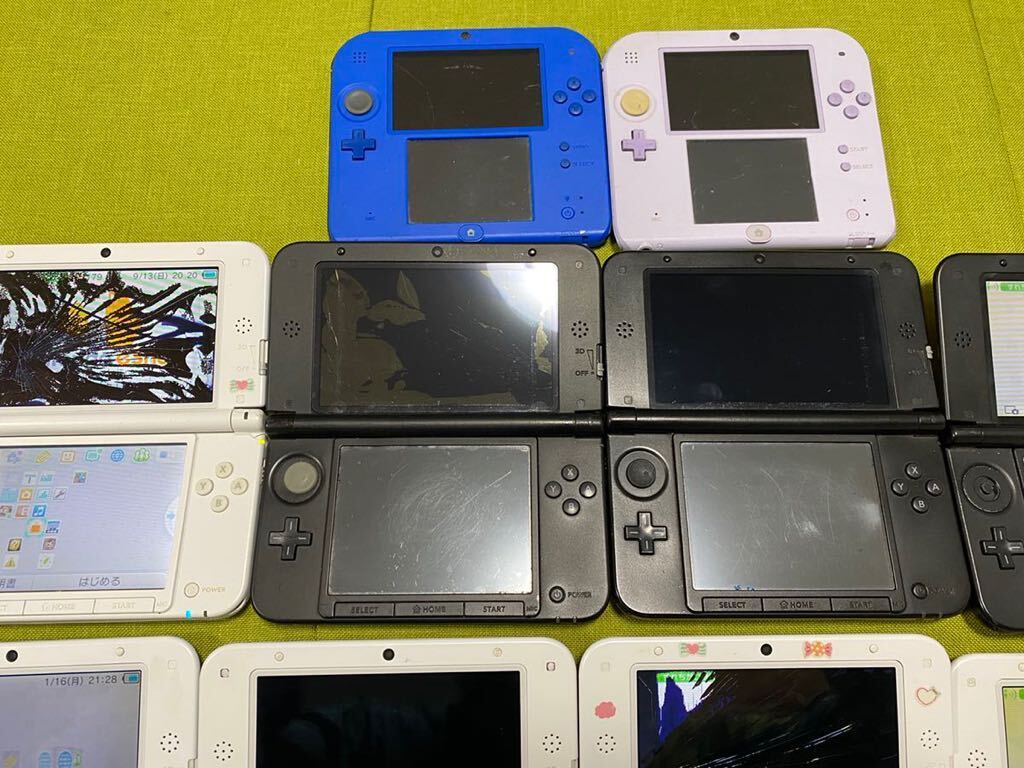 任天堂　ニンテンドー　3DSLL 9台　NEW 3DSLL 2台　new2DSLL1台　おまけ2DS 2台　計14台 ジャンク_画像5