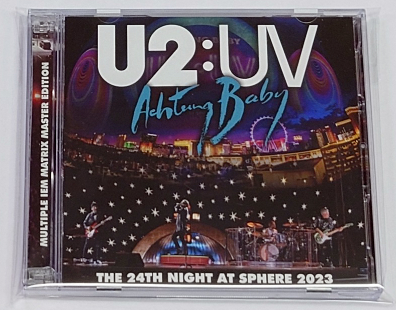 U2 / THE 24TH NIGHT AT SPHERE 2023 : MULTIPLE IEM MATRIX MASTER EDITION (2CD) の画像1