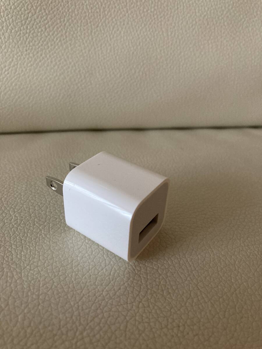 Apple アップル 純正 iPhone ACアダプター USB充電器 A1385 5V 1A USB-A 1ポートの画像1